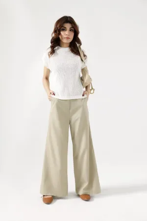 Simple Style CROCHET KNIT TOP
