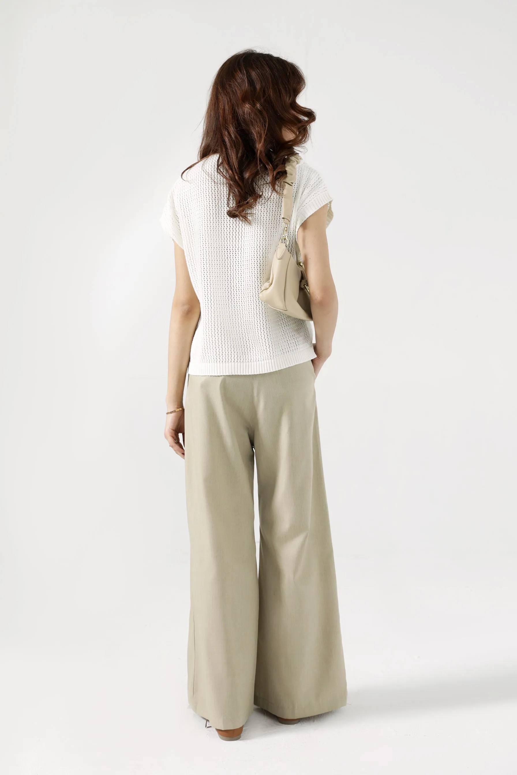 Lounge Wear CROCHET KNIT TOP
