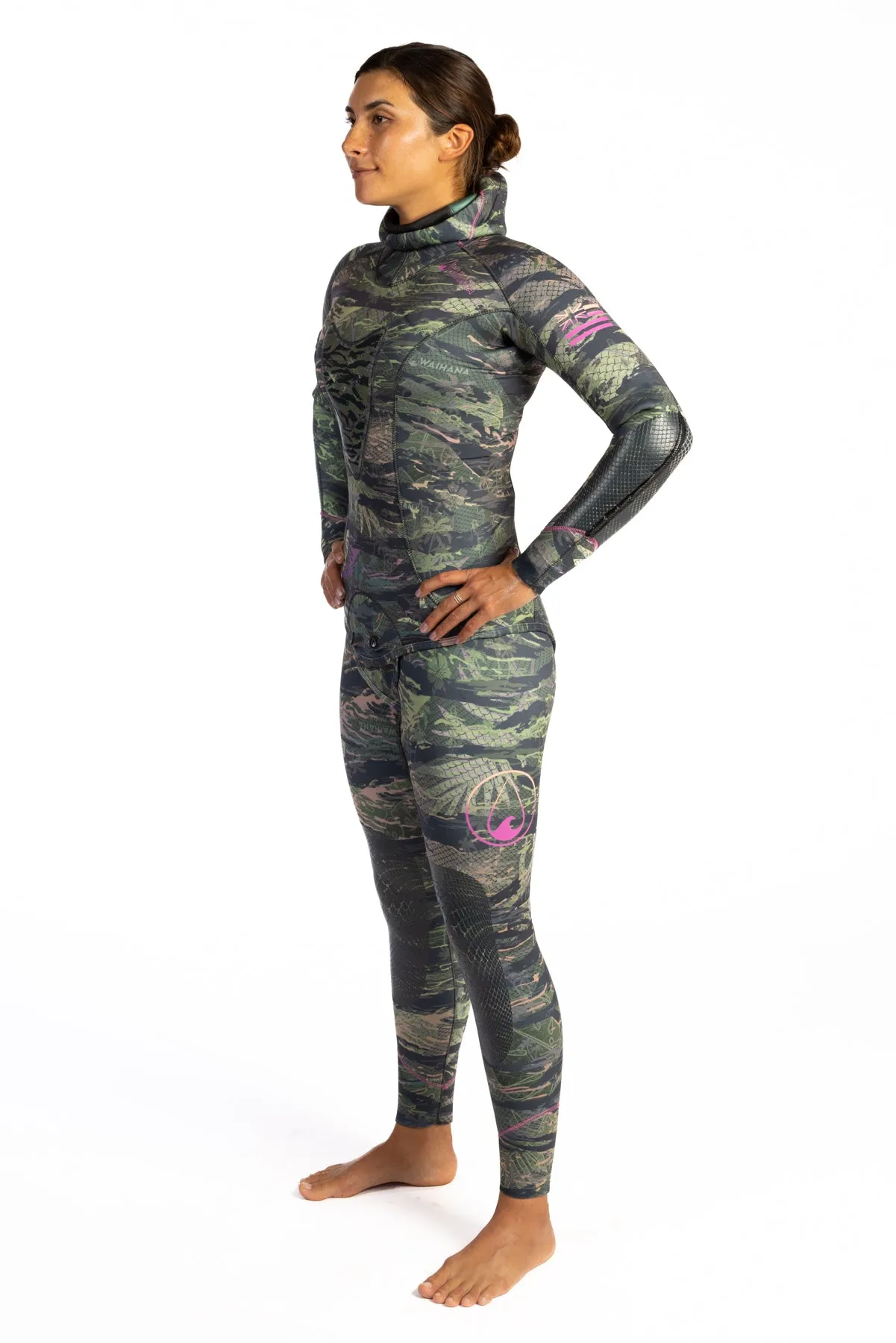 Women??s Tropicam Spearfishing 7.5mm Wetsuit CrossLinkedNeoprene ColdwaterRatingSystem
