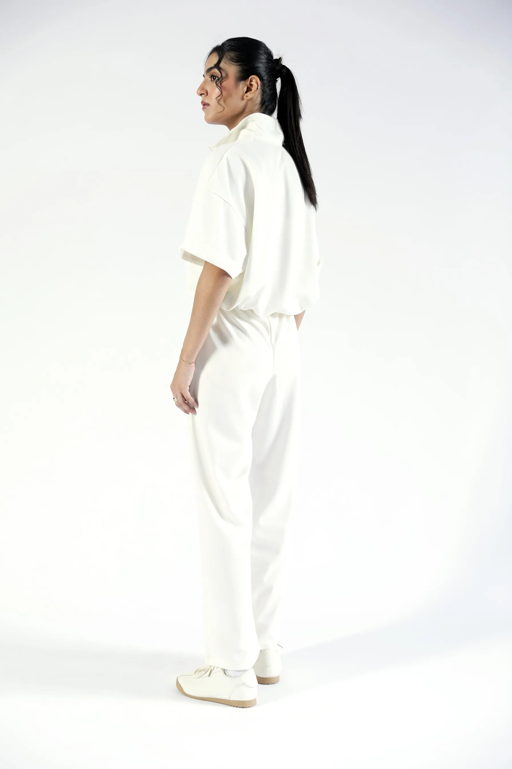 OVERSIZE CROPPED TEE Cozy Layer