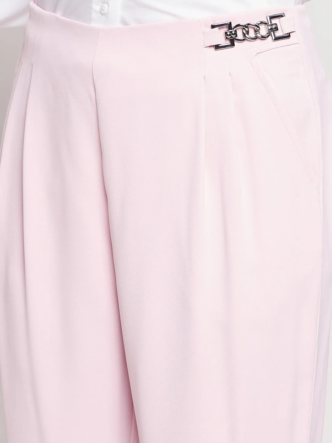 Madame Pink Tapered Trousers Outdoor Comfort