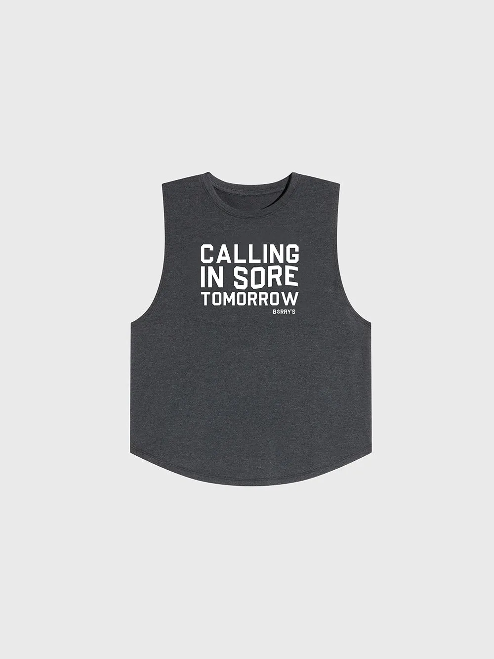 BARRY'S HEATHER BLK LEGEND TANK Modern