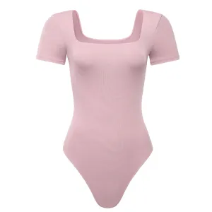 AUROLA Everyday Collection Square Neck Bodysuits AntiPillingTechnology