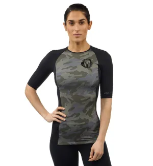 SPARTAN by CRAFT Pro Series Compression SS Top - Women's Champion Glow Dynamic Glow