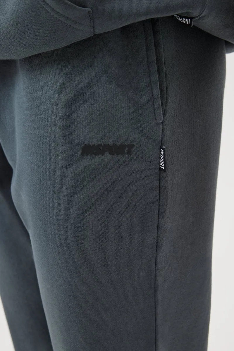 Insport Unisex Frankie Carbon Blue Trackpants Indoor Comfort