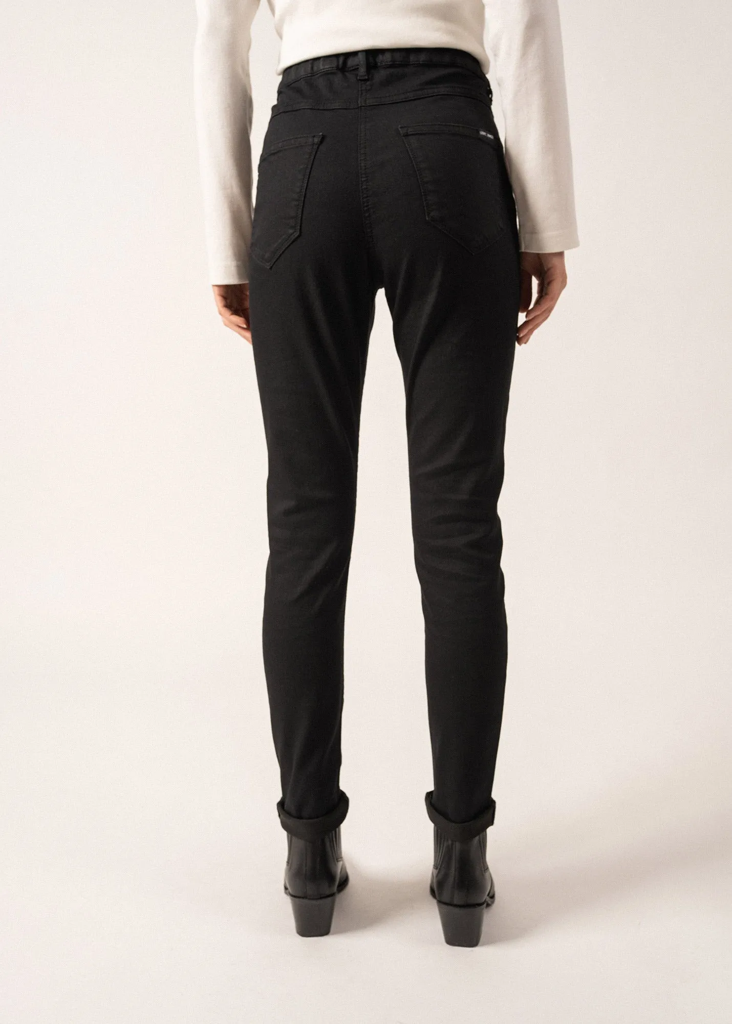 LightweightTextile Olivia Cotton Jegging - in denim (NOIR)