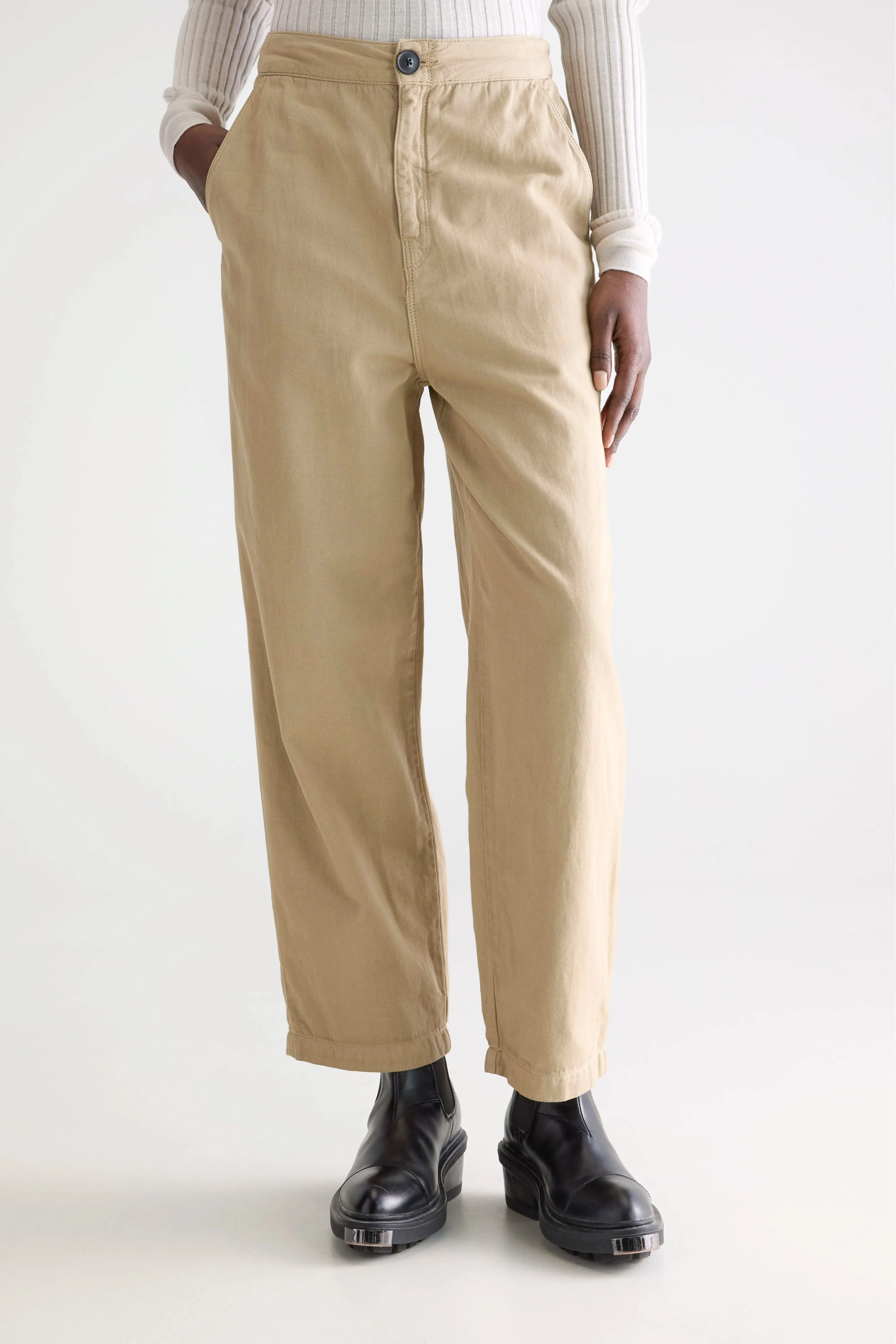 Casual Comfort Wear Pasop relaxed trousers (252 / W / CLAY)