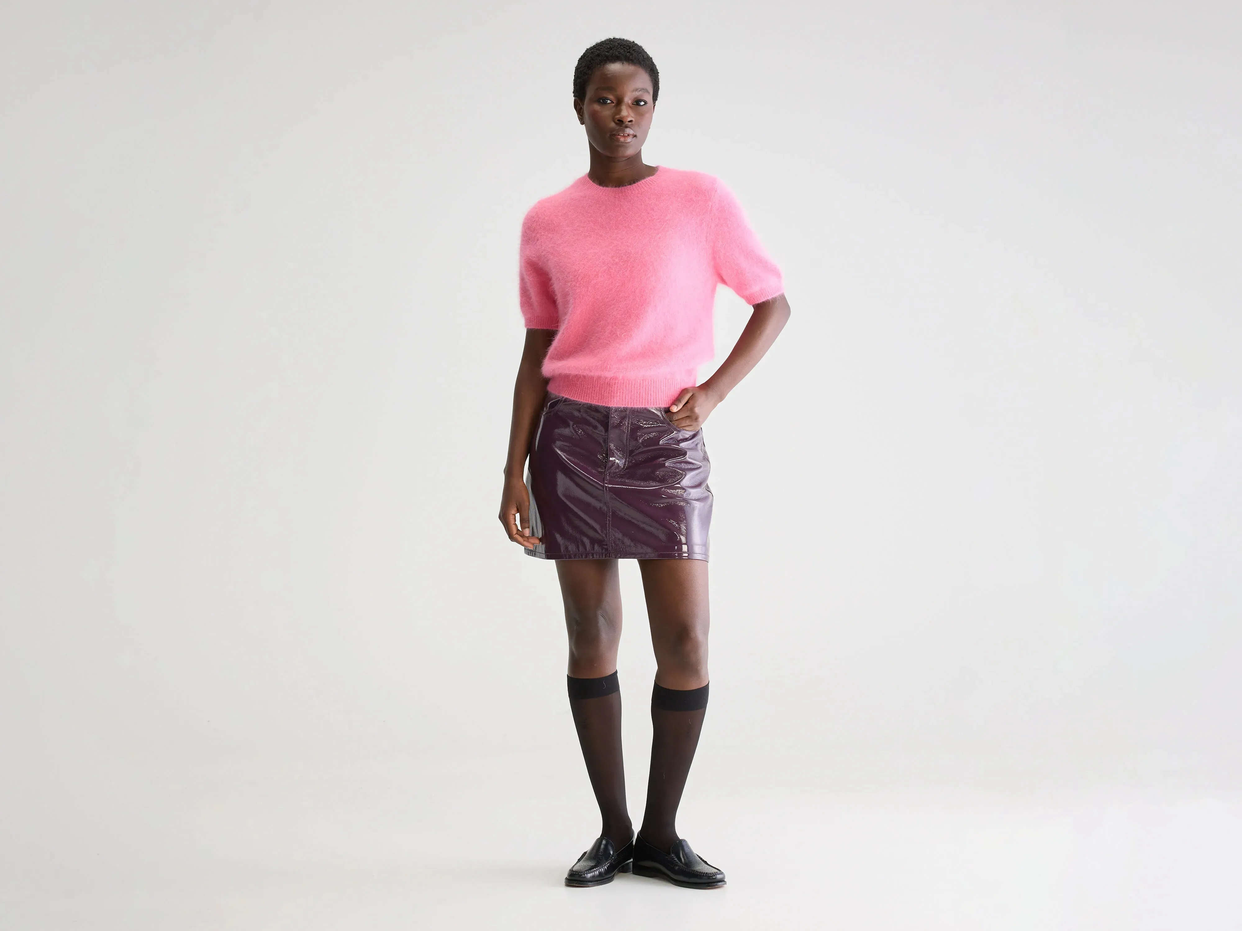 Rush Mode Sour mini skirt (251 / W / WINE)