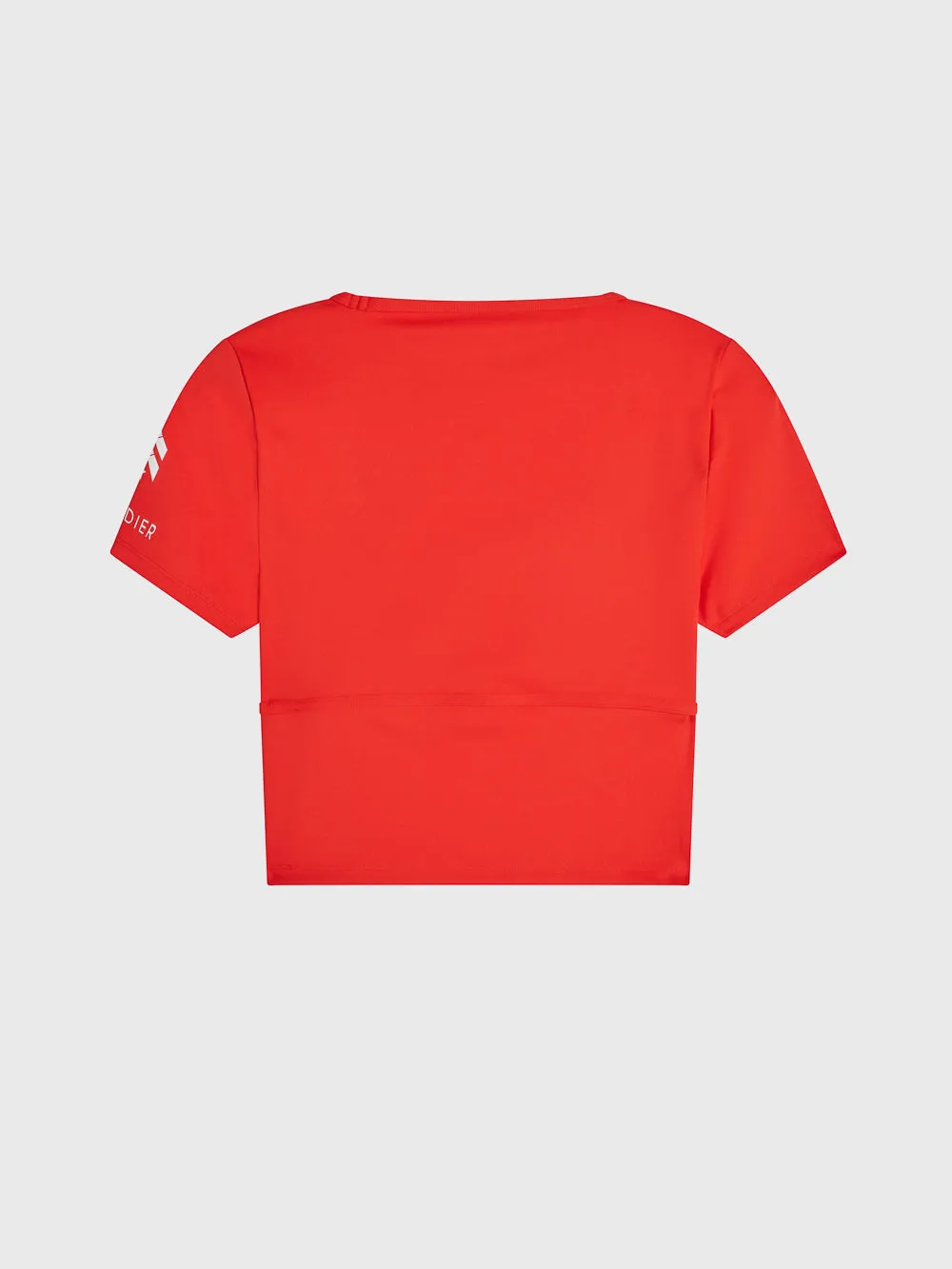 BARRY'S X BANDIER FIERY RED SPORT CROP SHORT SLEEVE Valentine's Day warm weather