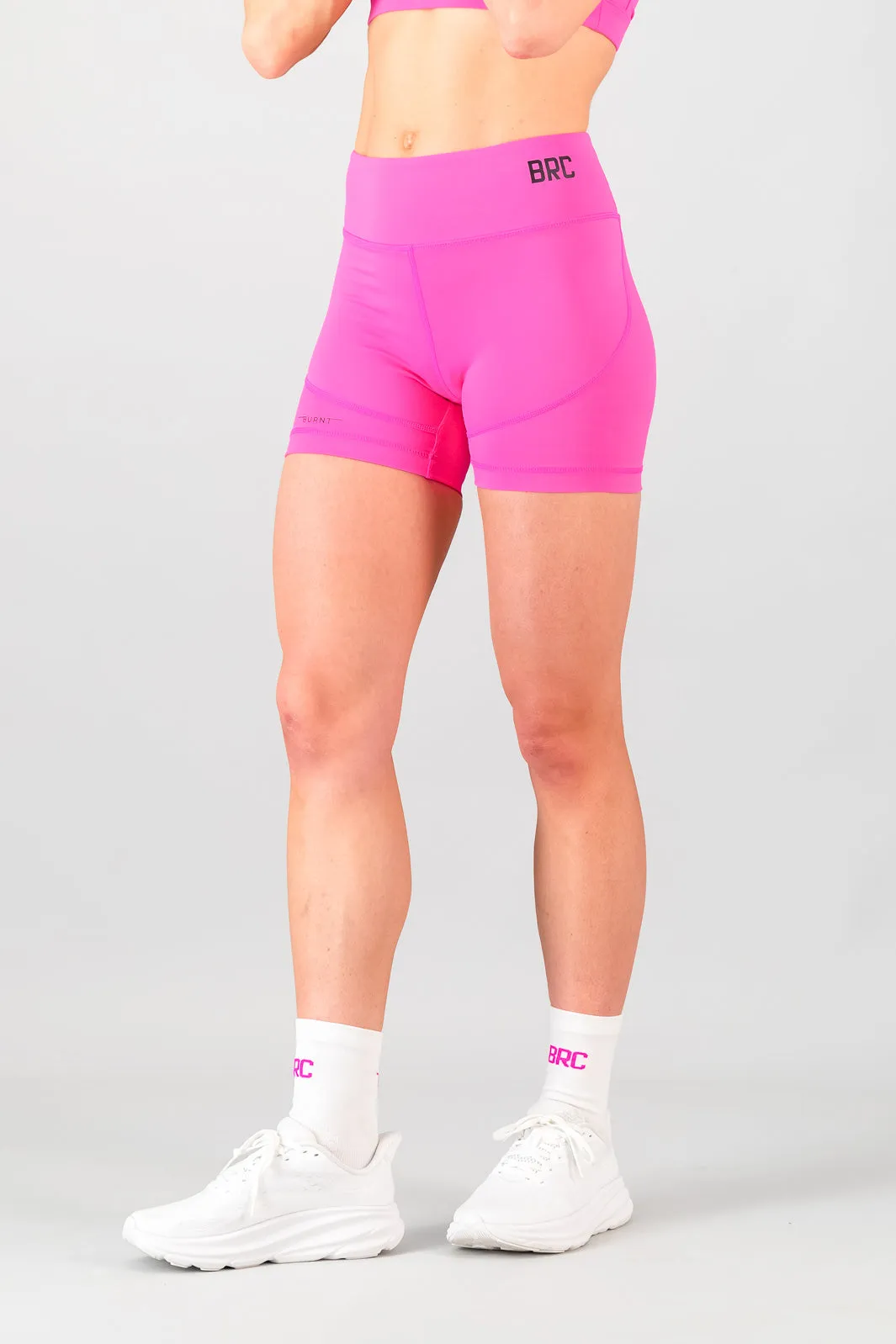 Speedflex Women's 4-Inch Short - Electric Pink Wrinkle Resistant Material Light Wear