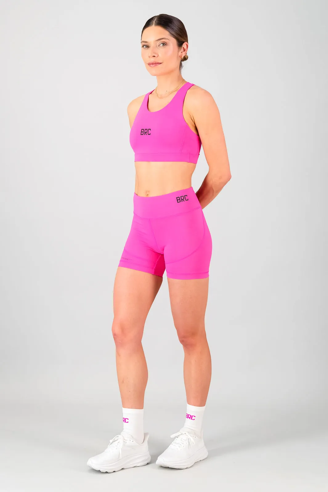 Speedflex Women's 4-Inch Short - Electric Pink Warm Season media industry