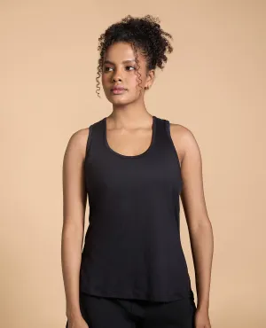 Dynamic Tension Zones small - scale Feather Feel Sleeveless Tank Top