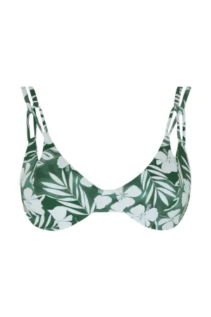 Supportive Cradle Design Finca Bikini Top - Flora