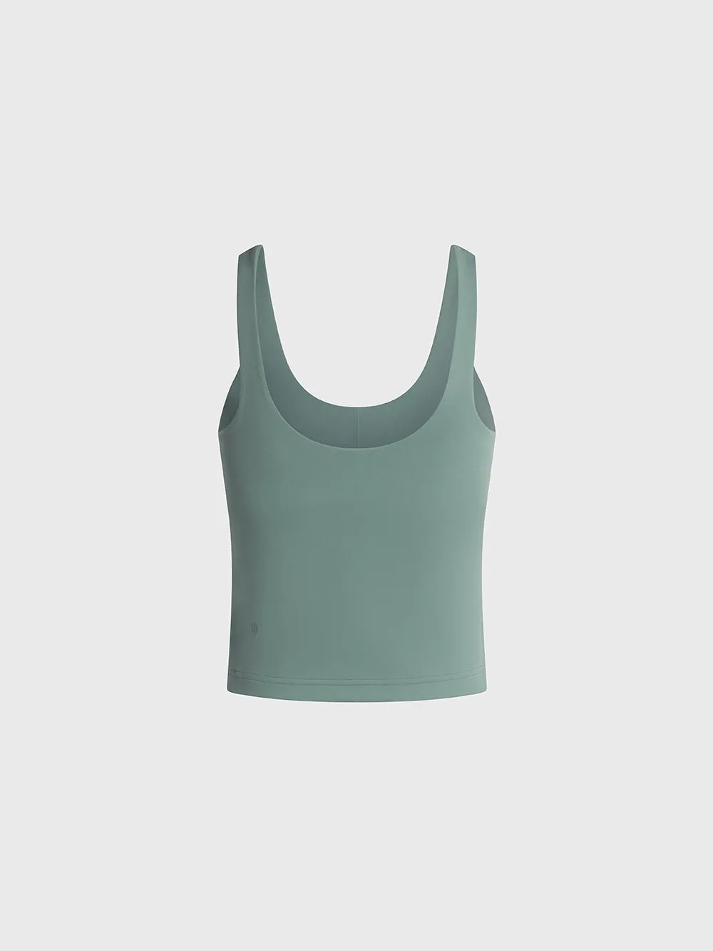 LULULEMON CRATER BLUE GLOW UP TANK B/C CUP Heat resistant