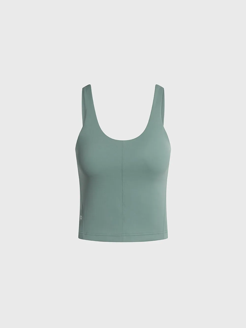 LULULEMON CRATER BLUE GLOW UP TANK B/C CUP Mountain use Ultra light