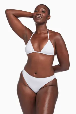 Bonded Edge Details Midori Classic Bottom - White EcoLux