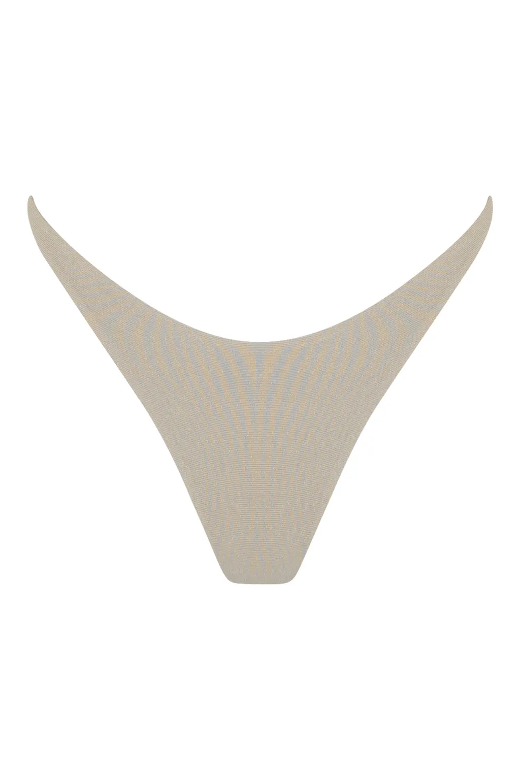 Skimpy Bikini Bottom - Shimmer Smooth Silicone Grip Breathable Mesh Panels
