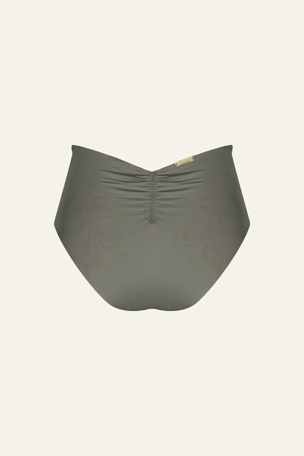 High Elastic Waistband Taita Bikini Bottom
