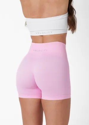 SHAPE SIGNATURE SHORTS - STRAWBERRY Day Fit stain resistant coating