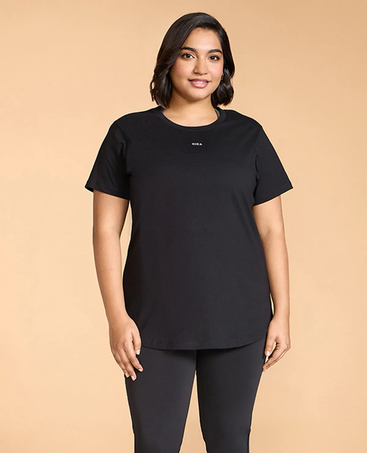 Casual Layer Wear Casual Must-Have Women Solid Cotton Essential Hip Covering Top