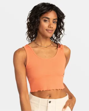 Keep It Wavy Ribbed Tank Top (Past Season) Cultural - valuable