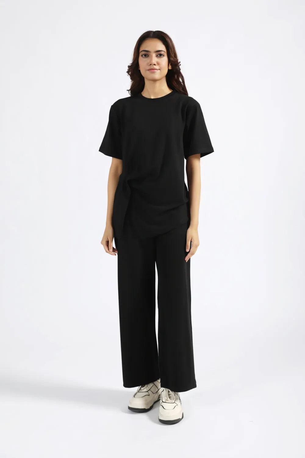 ASSYMETRICAL PLEATED TO TEE Design Soul