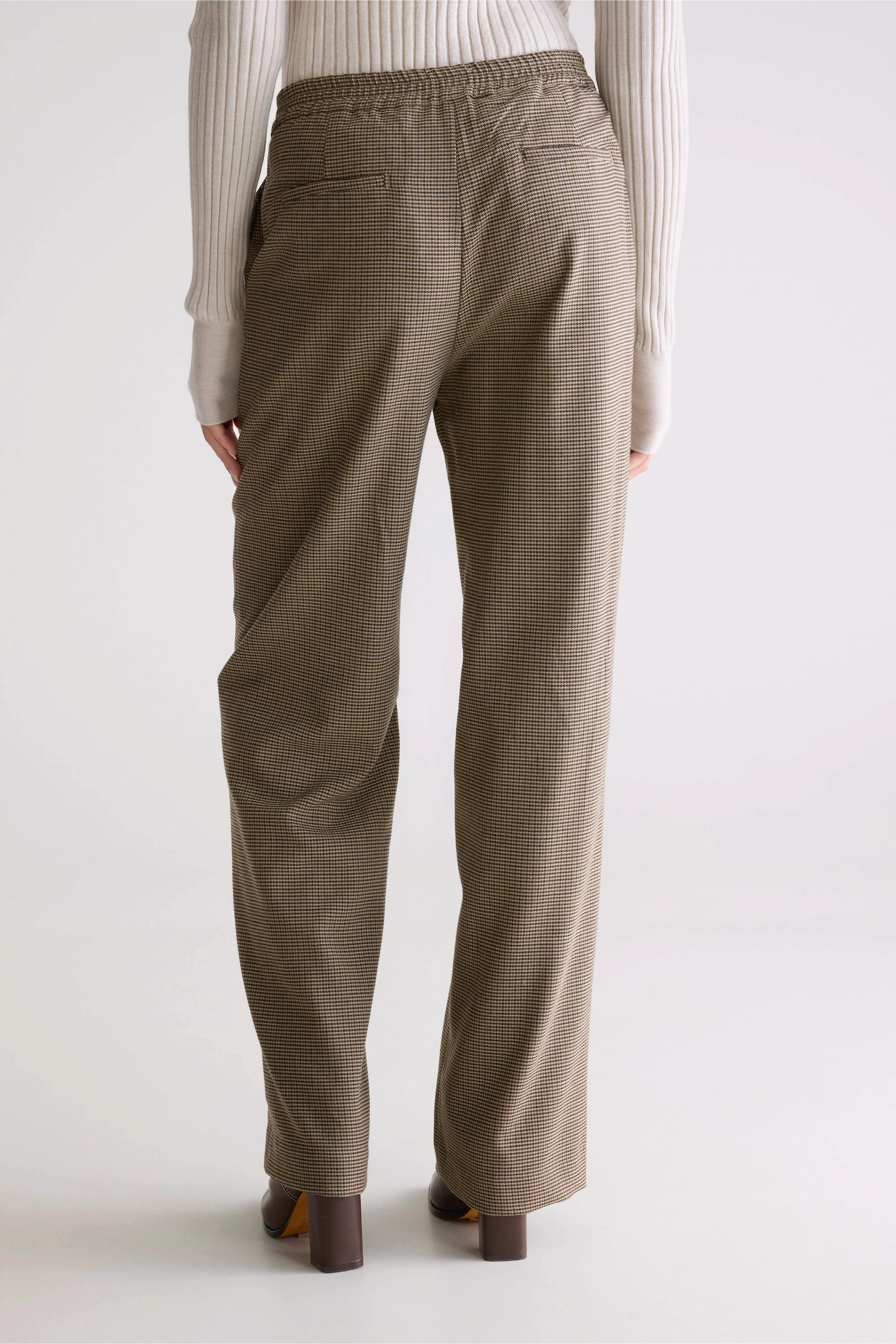 Tilla tailored trousers (252 / W / CHECK A) Cozy And Stylish Static free