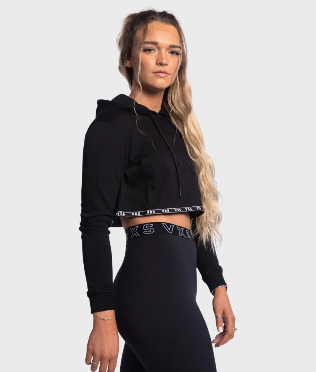 Travel Proof PillingResistant Crop Hoodie