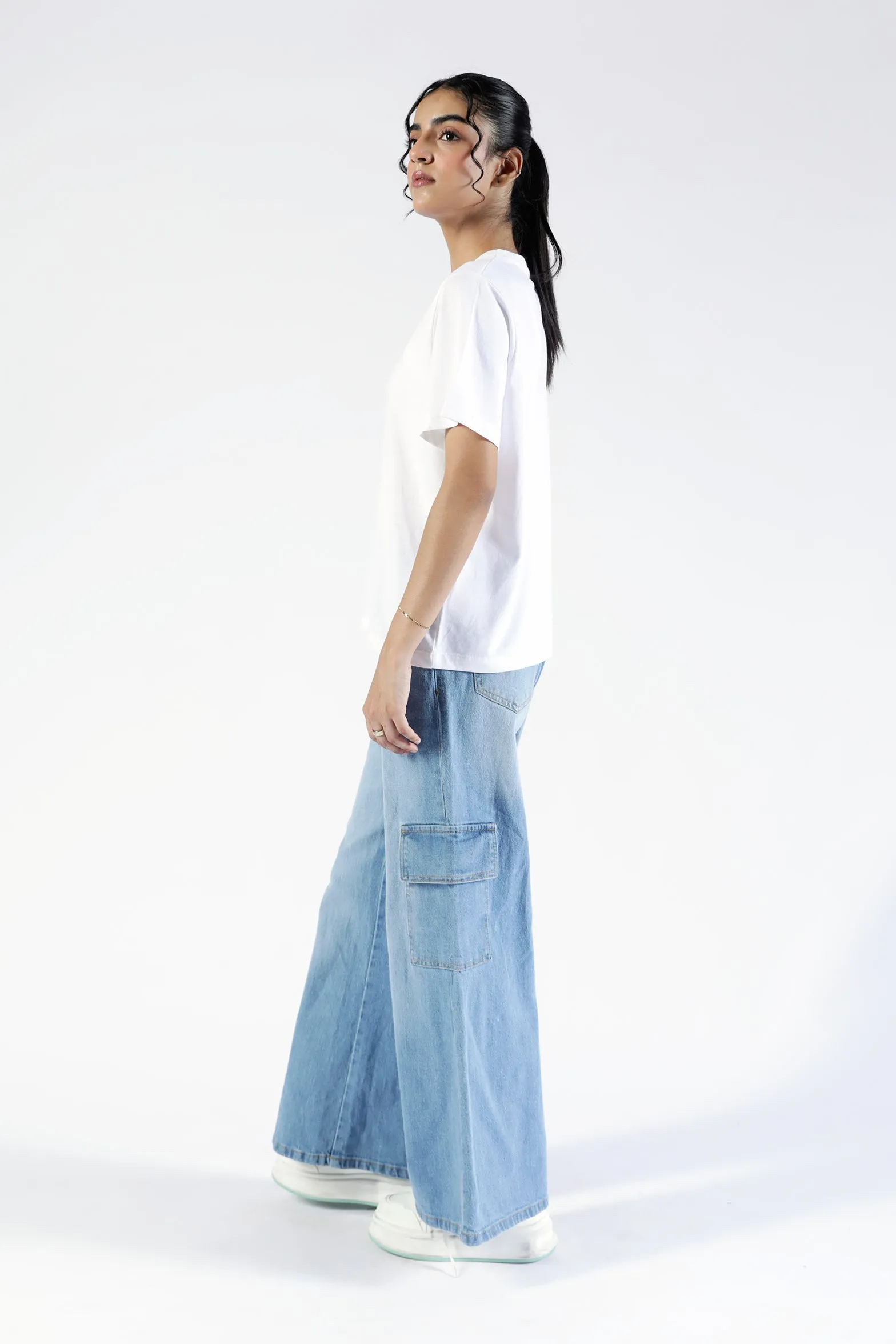 EMBROIDERED REGULAR TEE Saga Fit