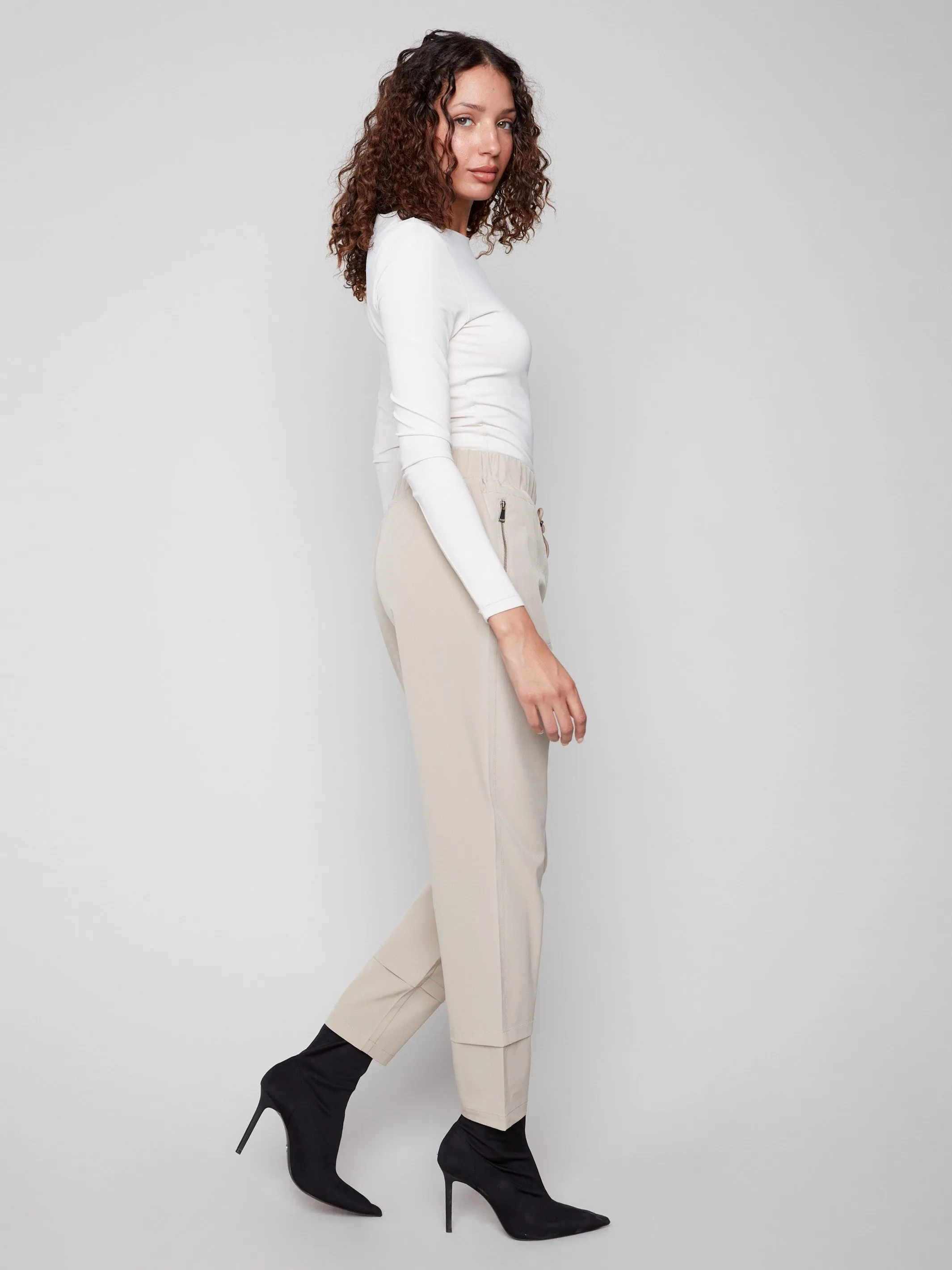Techno Pants - Greige Comfort Wearable