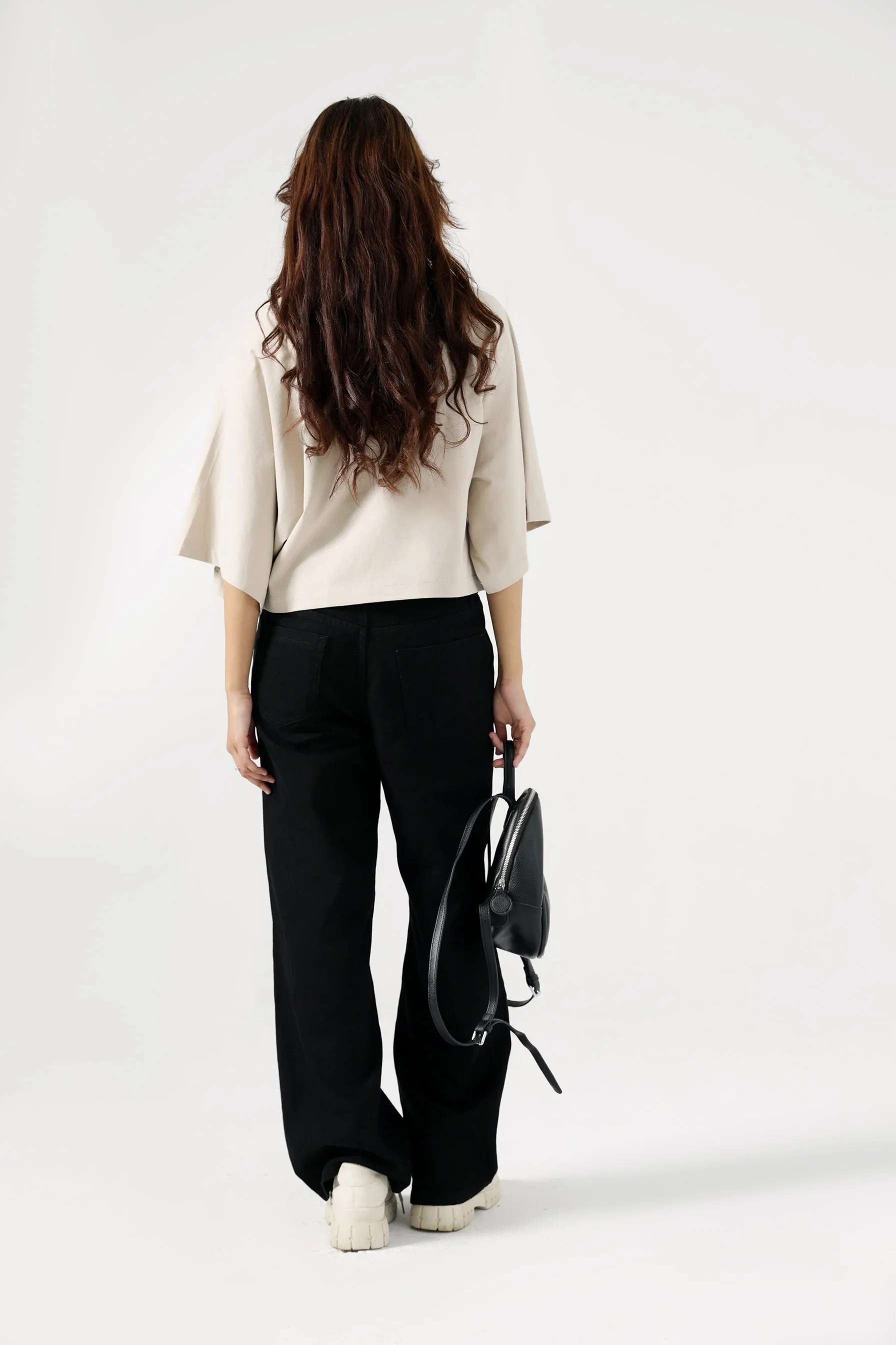 BOX FIT TEE WITH OVERSIZED ARMHOLE Warm Hoodie