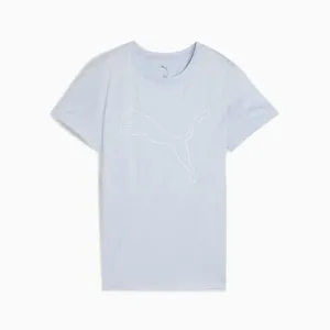 Summer Comfort Puma Women's Essentials Logo Blue Tee