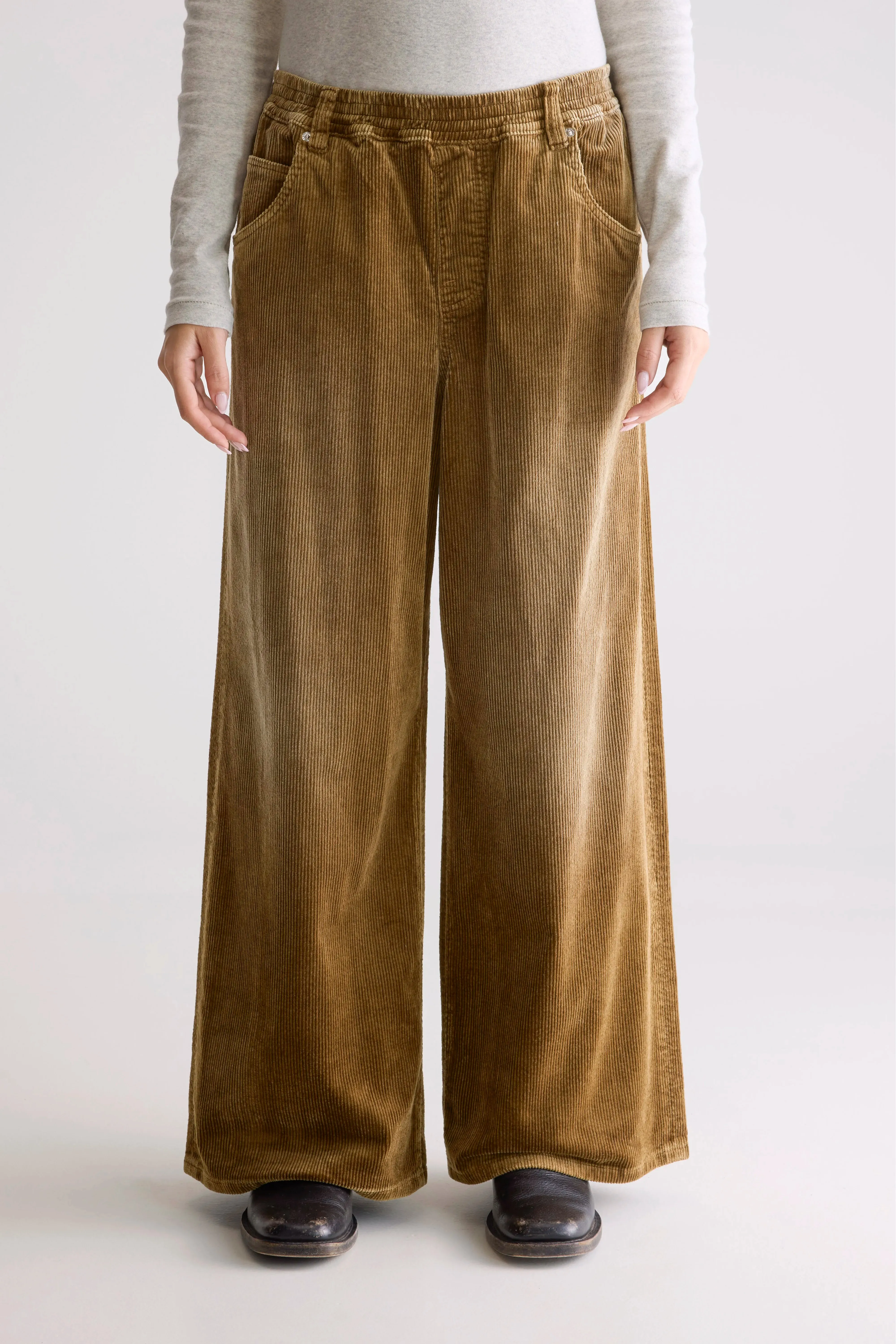 Modern Edge Galina wide trousers (252 / W / SOIL)