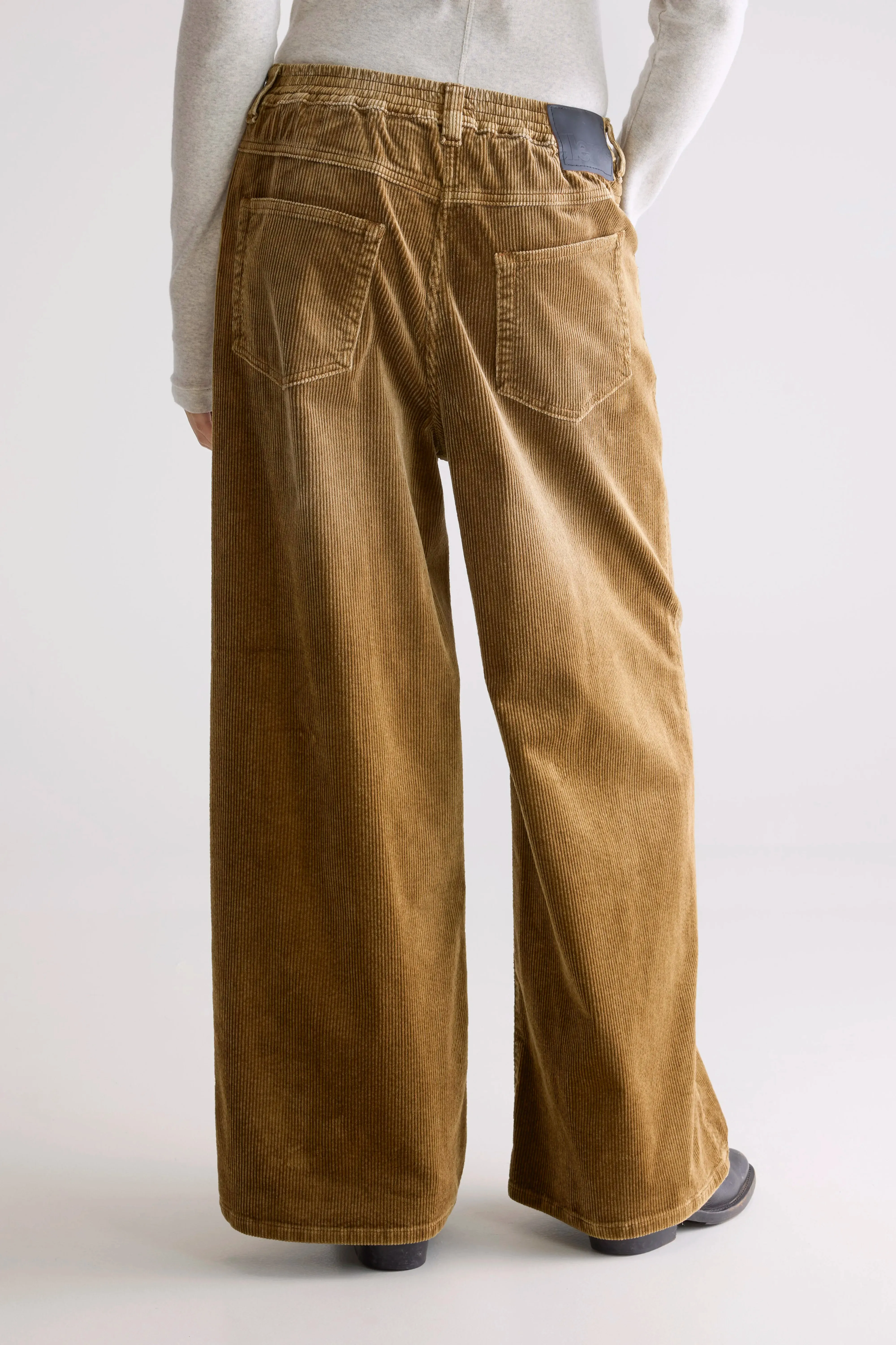 TearResistantMaterial Air Flow Galina wide trousers (252 / W / SOIL)