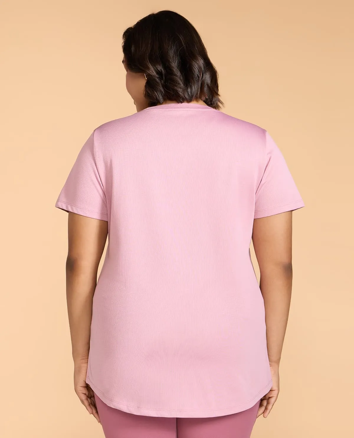Modern Layer Everyday Style Trend Training Active Tunic Tshirt