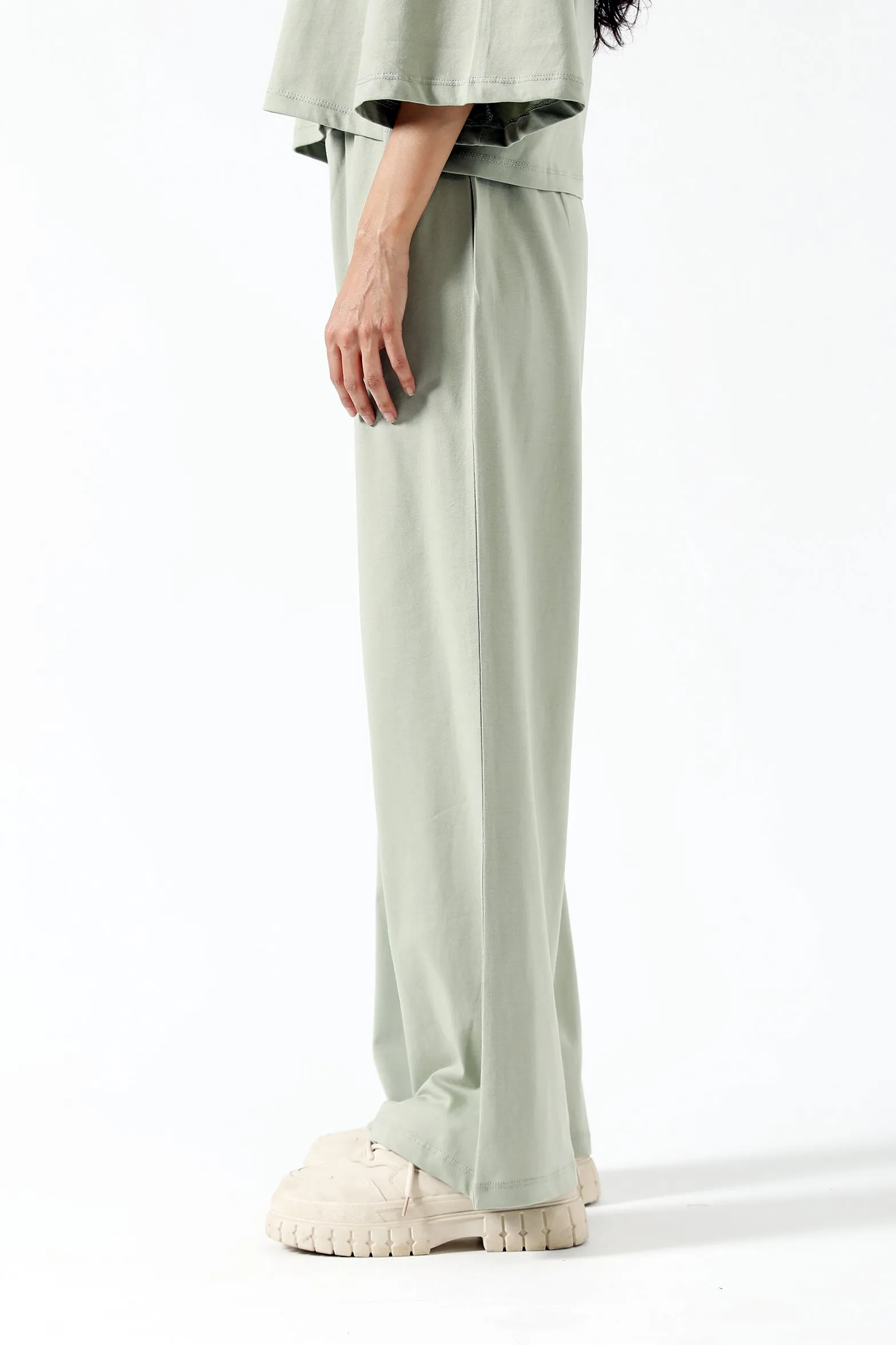 Ripstop Fabric Technology WIDE LEG TROUSER