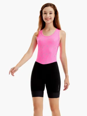 HighViz Women??s Reflective Rowing Unisuit chlorine resistant Stretch Fabric