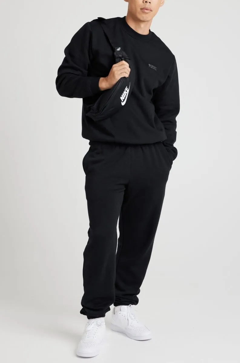 appropriate for winter Insport Unisex Alaska Black Crew Sweatshirt