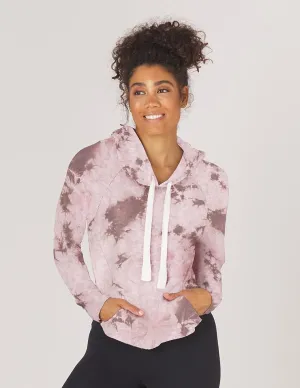 Glyder Rocky Hoodie - Bone Tie Dye Athletic Hoodie