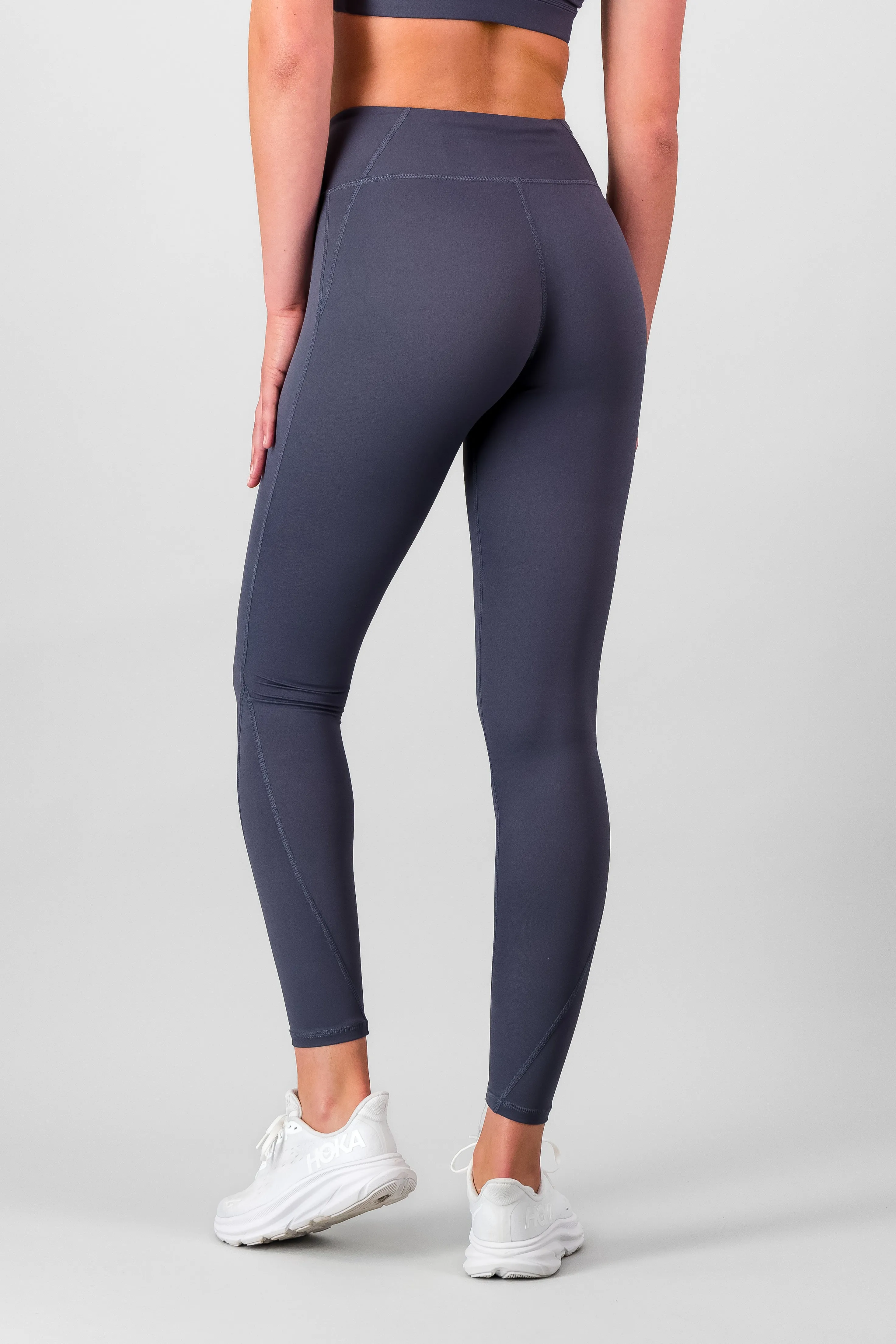 Core Legging - Charcoal Athletic Comfort No Chafe Technology