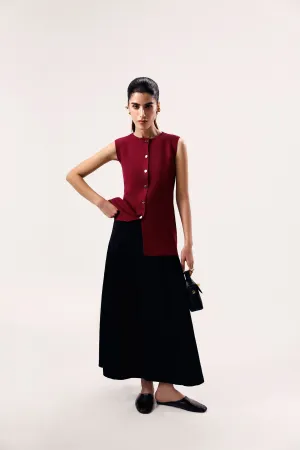 SLEEVELESS KNITTED TOP spring fresh
