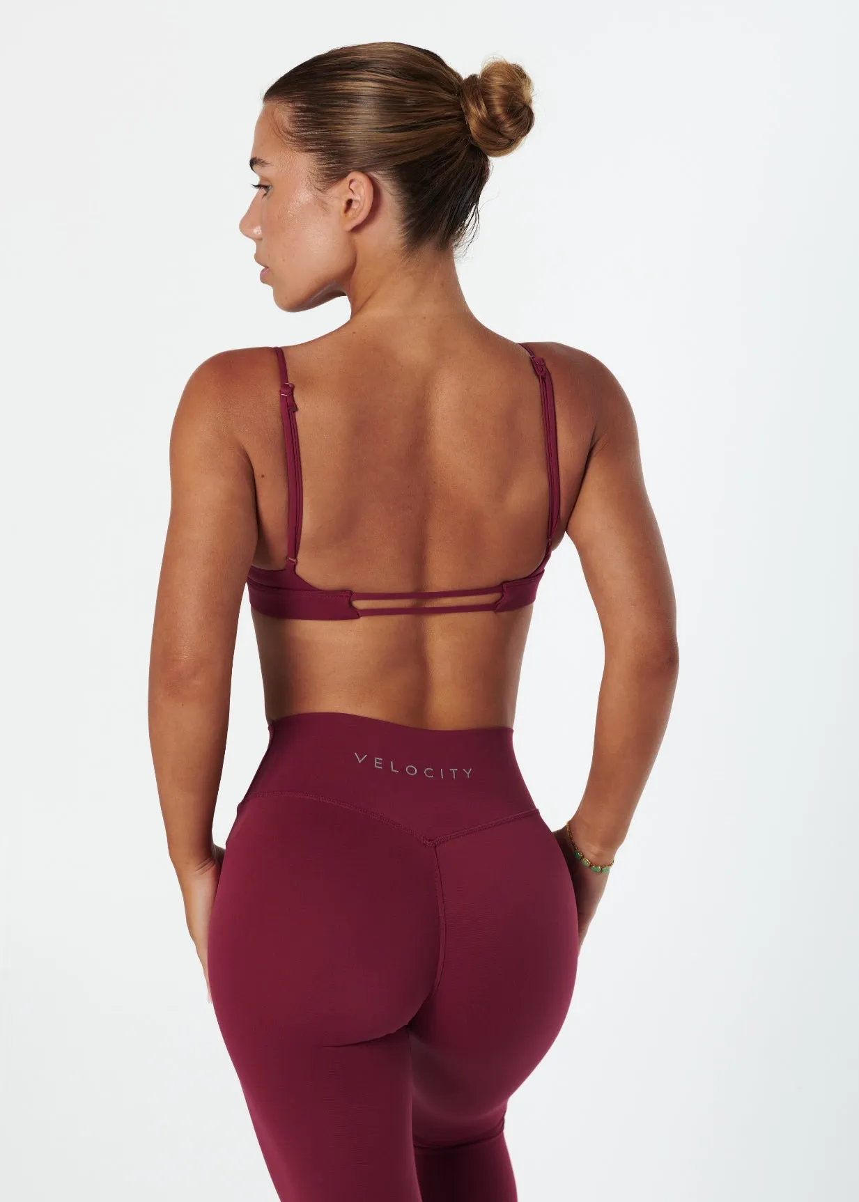 SERENE TRIANGLE BRA - CRANBERRY Smooth Underwear