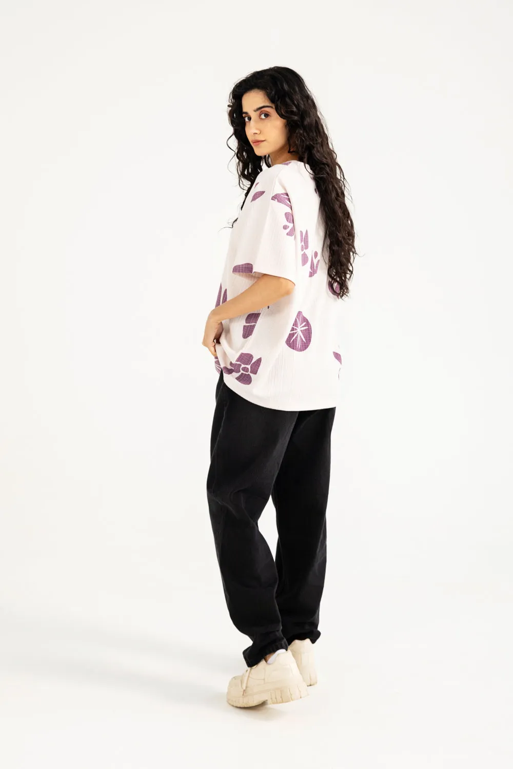 NonSlipGrip TEXTURED OVERSIZED TEE