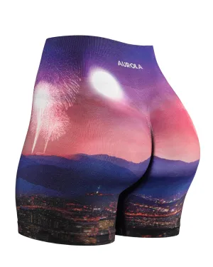 Reinforced Hems AUROLA Print Collection Fashion Shorts