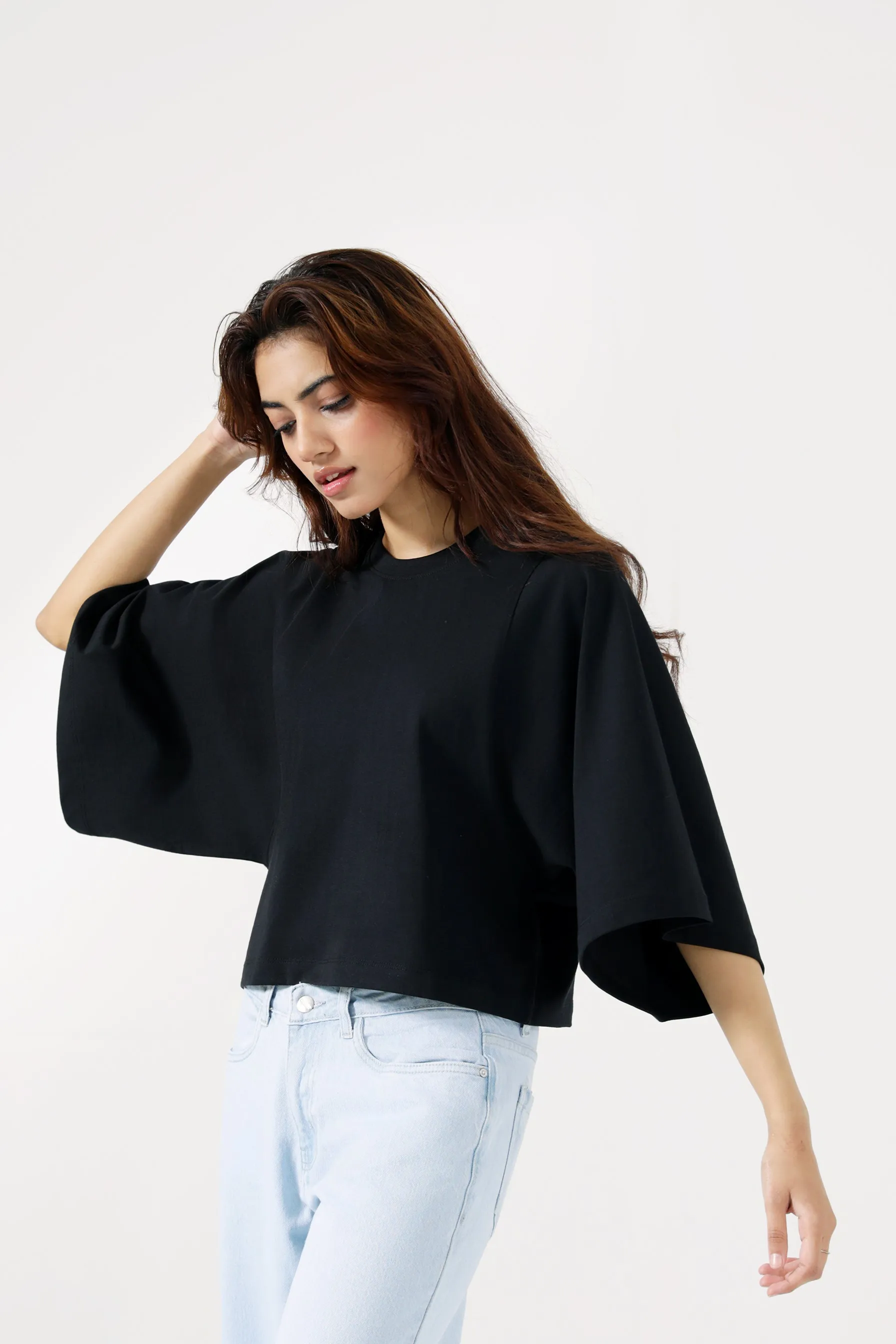 BOX FIT TEE WITH OVERSIZED ARMHOLE Cold Weather