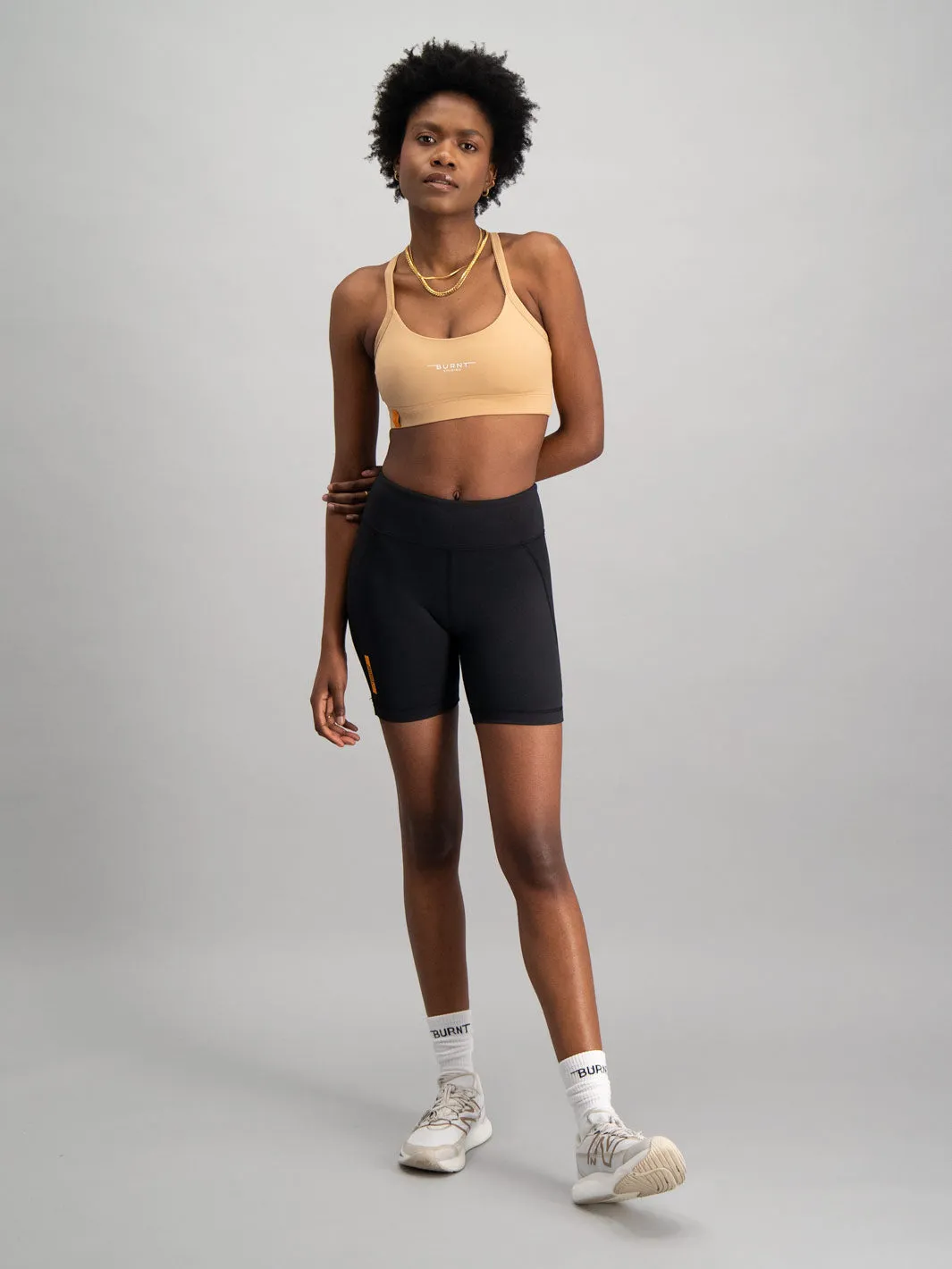 The Cali Sports Bra - Sand Non-Slip Structure