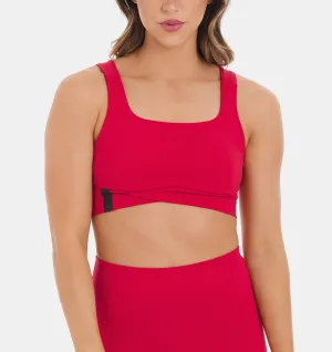 Spandex sports outfit Injury prevention Performa Longline Bra