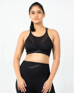 Anti-chafe seams Non-Slip Closure Non slip grip Ultimate BreatheFlex Pro Seamless Sports Bra