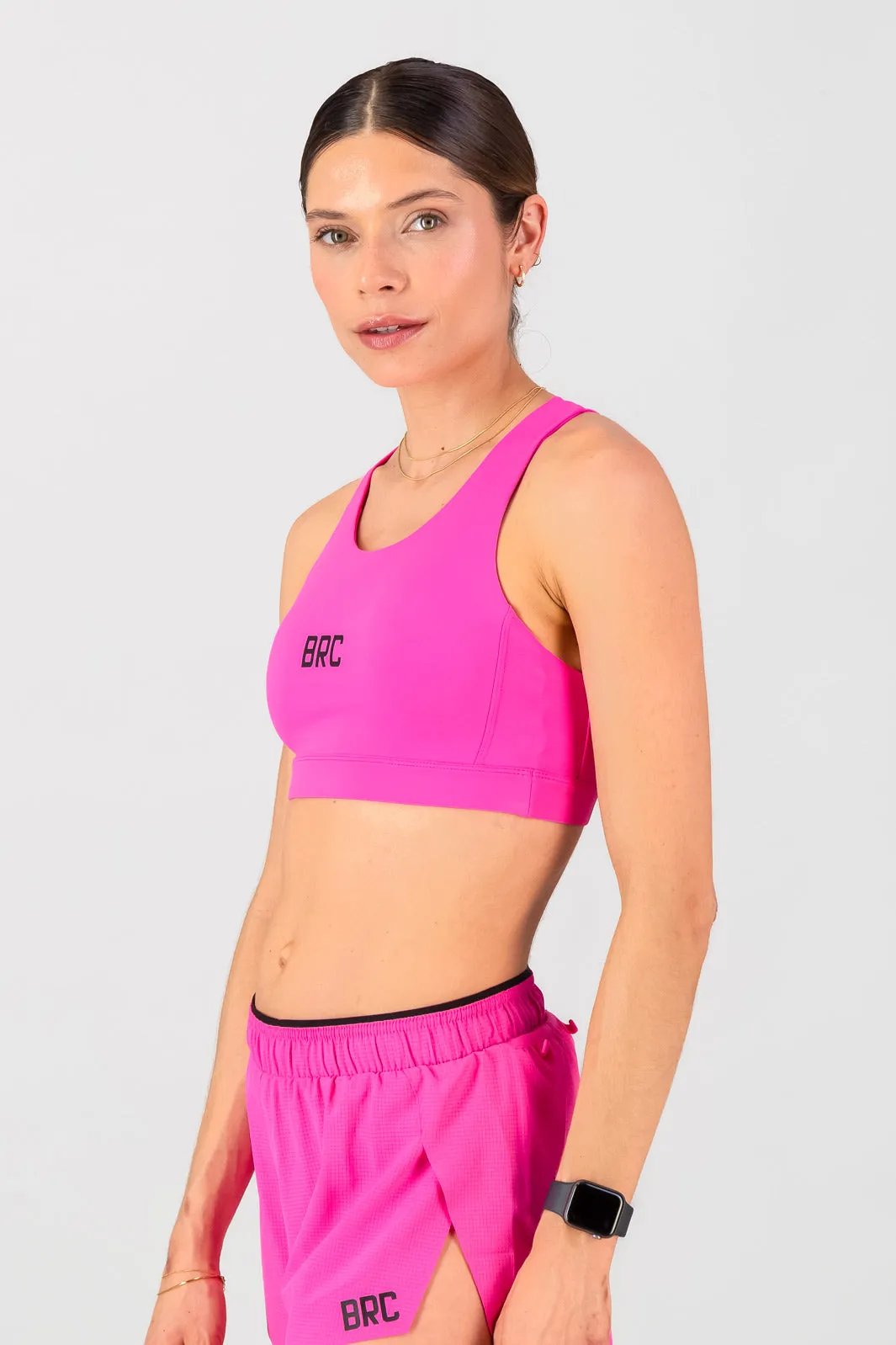 Fashion activewear Brace Pro Sports Bra - Electric Pink