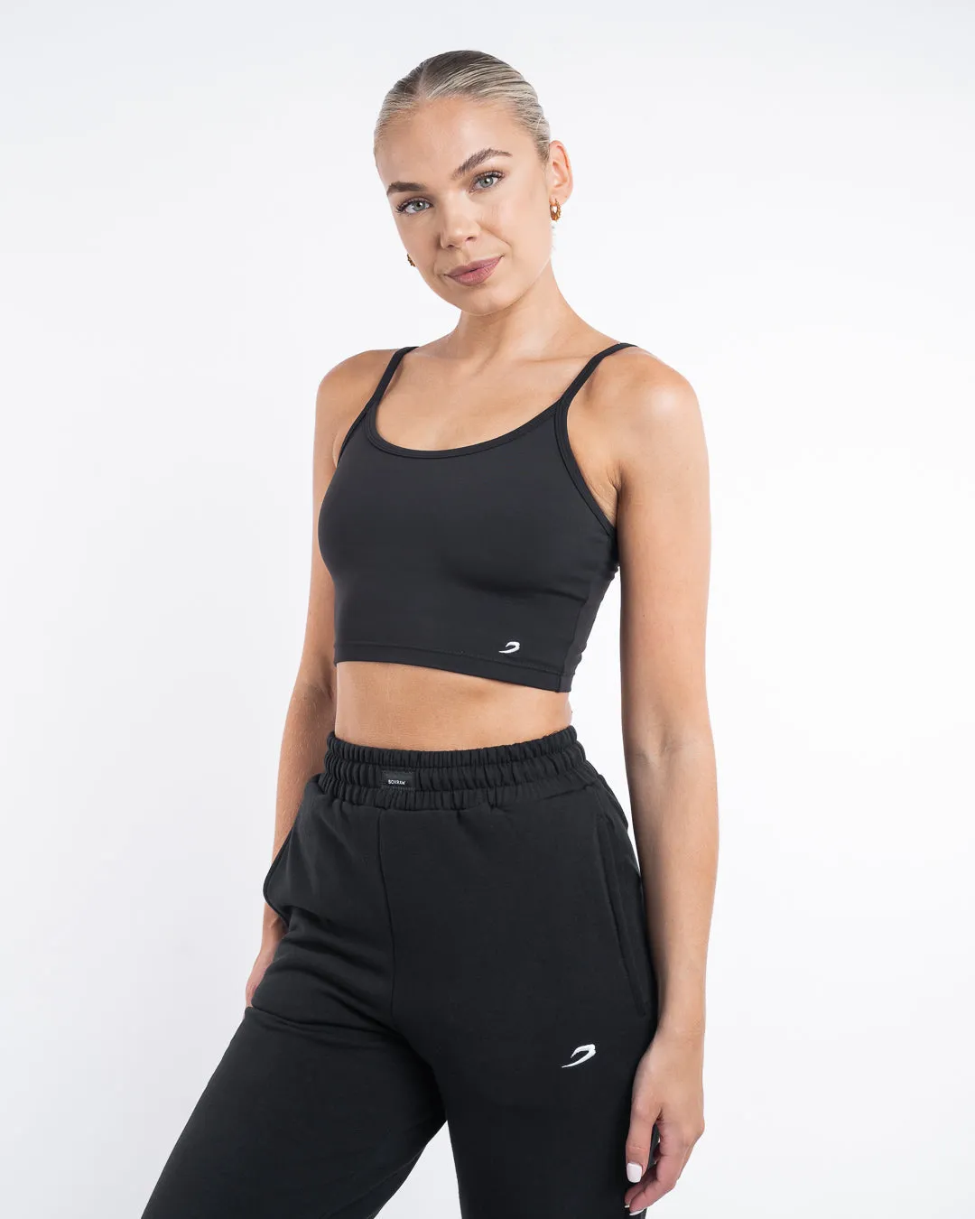 Essentials Tank Bralette - Black Warm-up